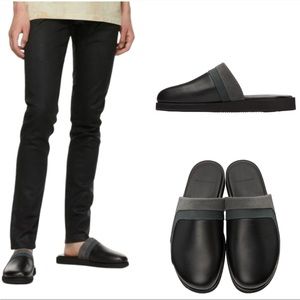 New $650 John Elliott Leather Grace Slide Men's  42